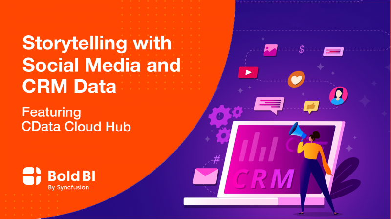 Storytelling with Social Media and CRM Data in Cloud BI